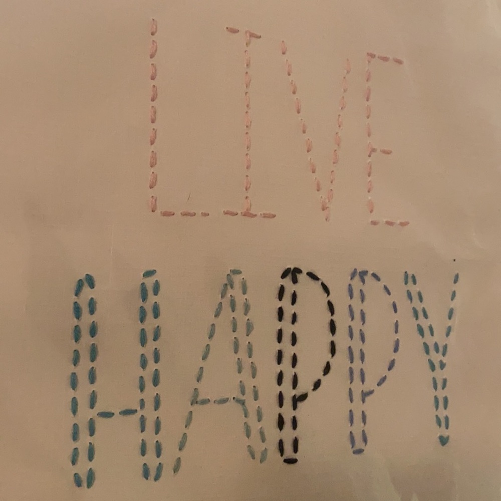 Live Happy Wall Art - Picture 2 of 5